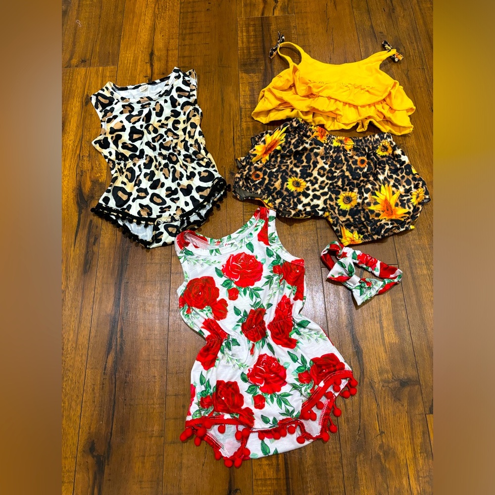 Bundle of Pat Pat Baby Girl Outfits